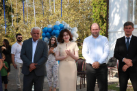 Хана Гәынба Д. Кобахьиа ихьӡ зху Гәдауҭатәи 5-тәи ашкол аҵаҩцәеи арҵаҩцәеи Адырра амш рыдылныҳәаларц даҭааит